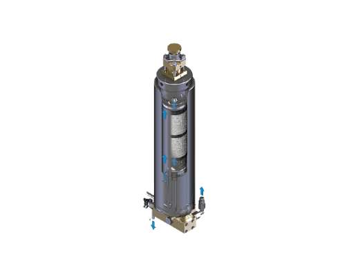 System filtracyjny P41 (1 650 m3 powietrza) do kompresora PE 250/300 MVE