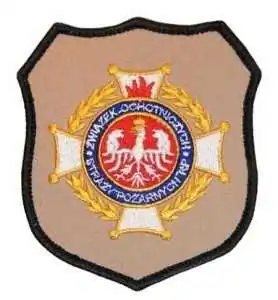 Emblemat naramienny OSP - wzór ZOSP
