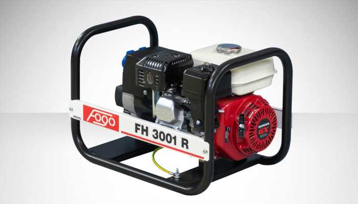 Agregat prądotwórczy  jednofazowy FOGO FH 3001R