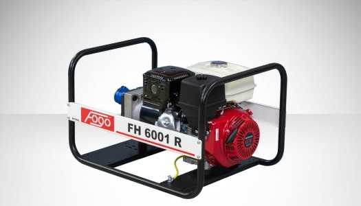 Agregat prądotwórczy jednofazowy FOGO FH 6001 R