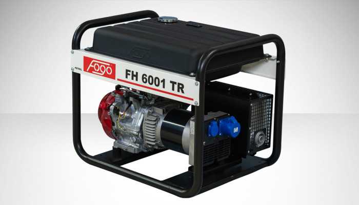 Agregat prądotwórczy  jednofazowy FOGO FH 6001 TR