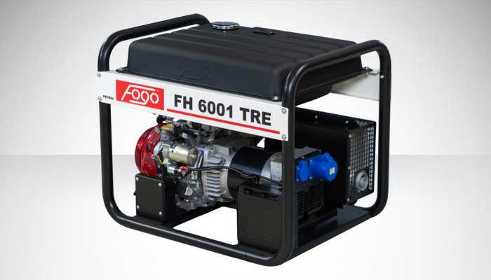 Agregat prądotwórczy  jednofazowy FOGO FH 6001 TRE