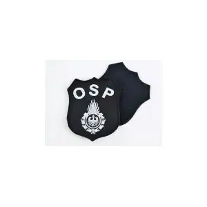 Emblemat naramienny OSP - wzór Ognik